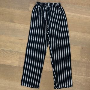 Striped brandy pants